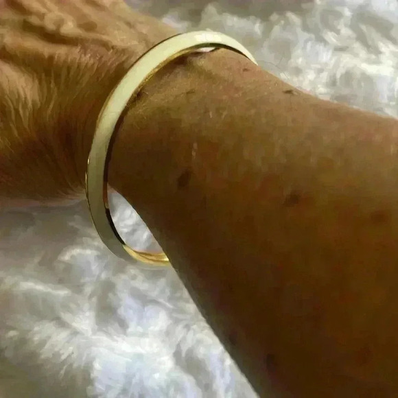 Stainless Steel Gold Plating- Bangle - Picture 2 of 2